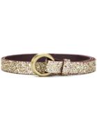 Antonio Marras Glitter Buckle Belt - Metallic