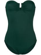 Eres Bustier Swimsuit - Green