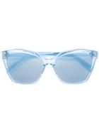Karl Lagerfeld Basic Cameo Sunglasses - Blue