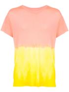 The Elder Statesman Dyed Favorite T-shirt - Pink & Purple