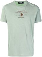 Dsquared2 Rough Rider Print T-shirt - Green