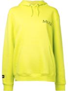 Premier Amour - Muse Hoodie - Women - Cotton/polyester - M, Yellow/orange, Cotton/polyester