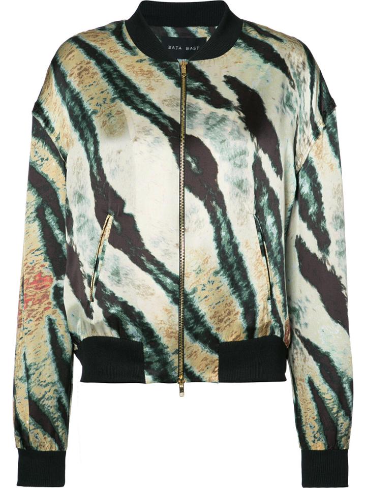 Baja East Printed Bomber Jacket - Multicolour