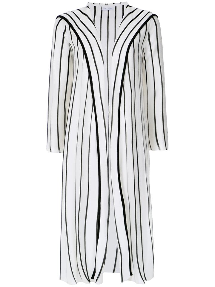 Mara Mac Striped Long Coat - Unavailable