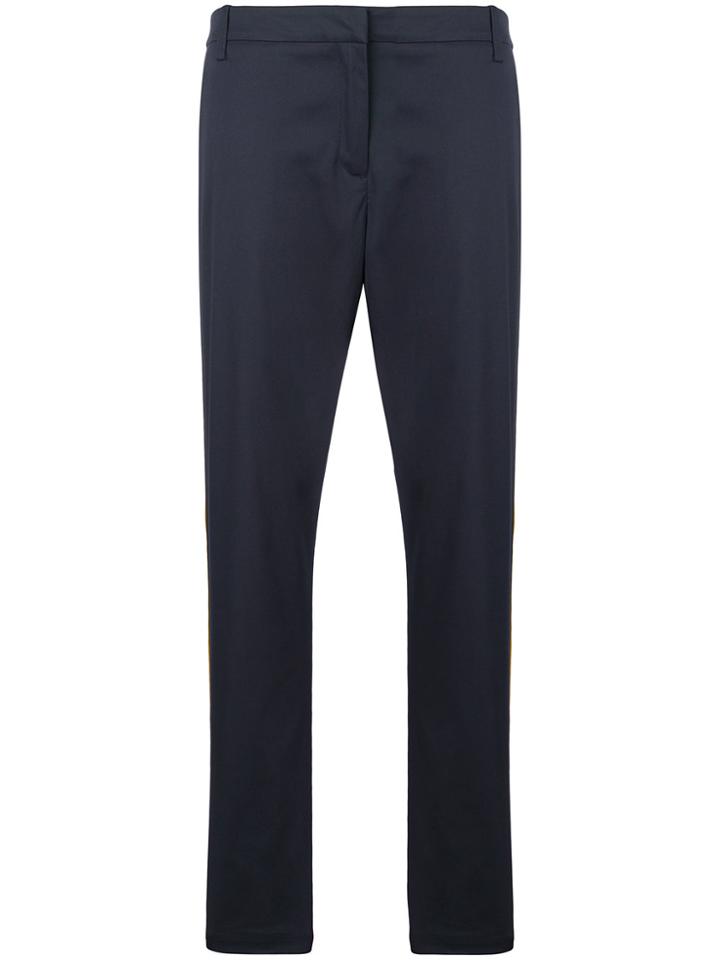 Palmer / Harding Side Striped Tailored Trousers - Blue
