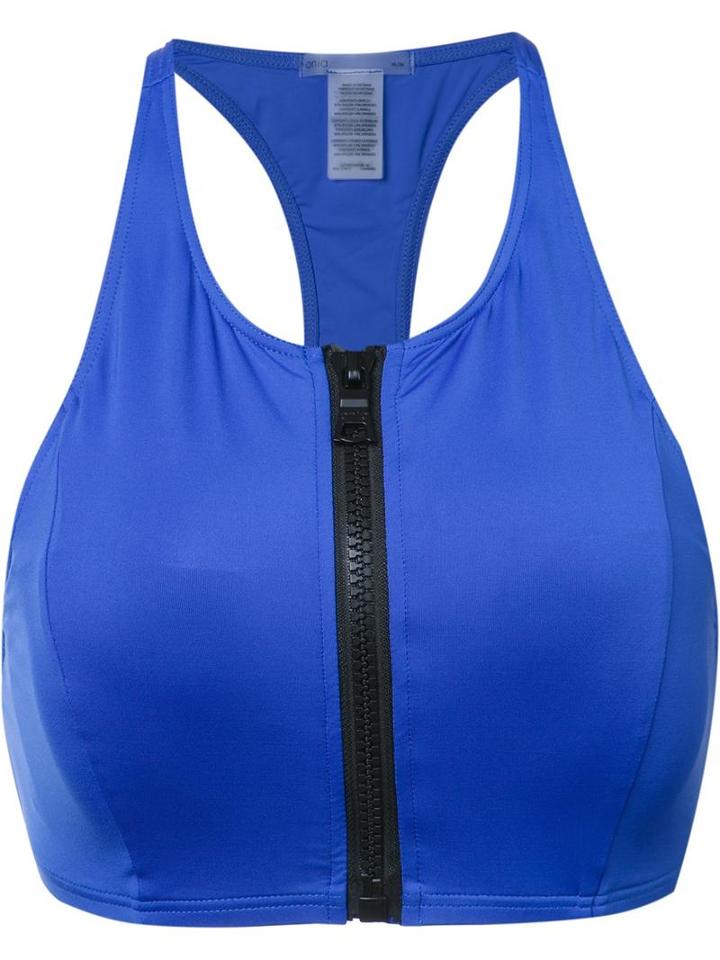Onia 'devyn' Top, Women's, Size: Medium, Blue, Nylon/spandex/elastane