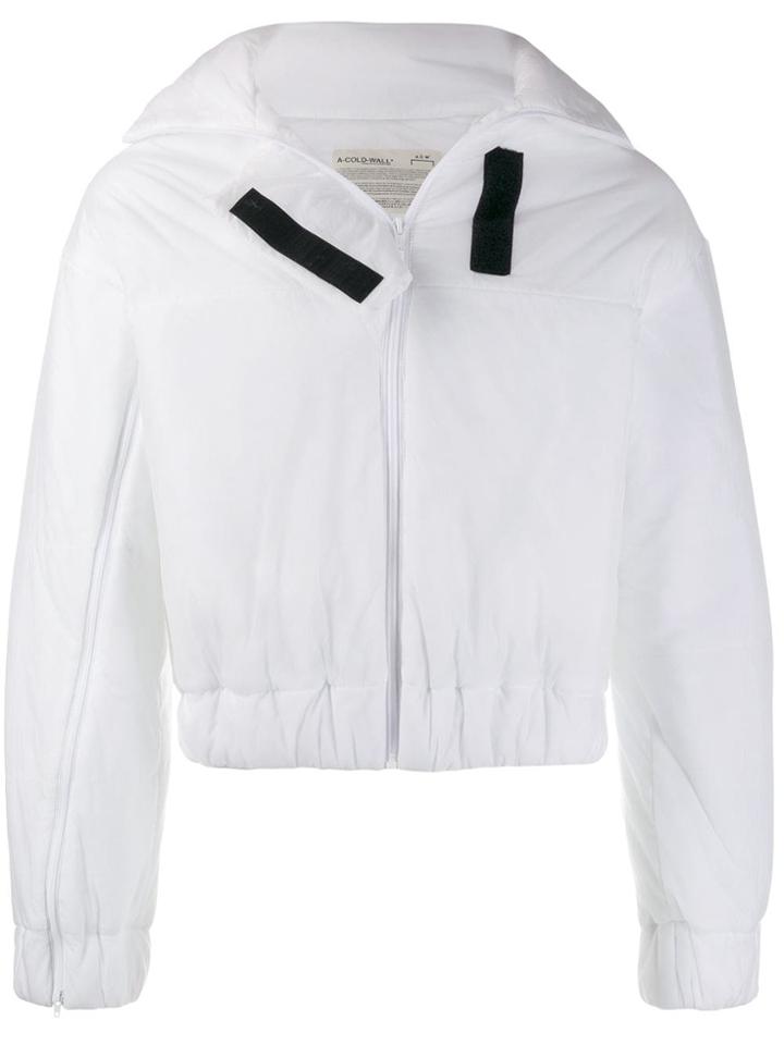 A-cold-wall* Zipped Padded Jacket - White