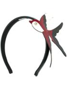 Red Valentino Bird Applique Hairband