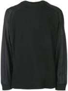 Y-3 Appliqué Side Stripes Sweatshirt - Black