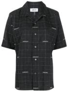 Ambush Check Short Sleeve Shirt - Black