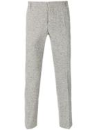 Entre Amis Patterned Trousers - Grey