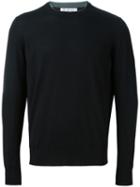 Brunello Cucinelli Crew Neck Jumper, Men's, Size: 50, Black, Cashmere/wool
