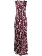 Colville Floral Print Dress - Purple