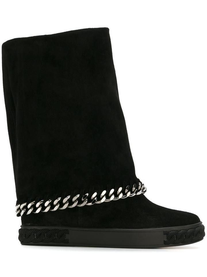 Casadei Chain Detail 'sneakers' Boots