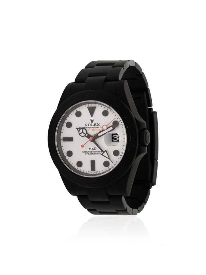 Mad Paris Rolex Explorer Ii Watch - Black