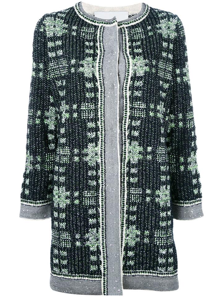 20:52 Cuban Cardigan, Women's, Size: 40, Black, Cotton/nylon/polyester