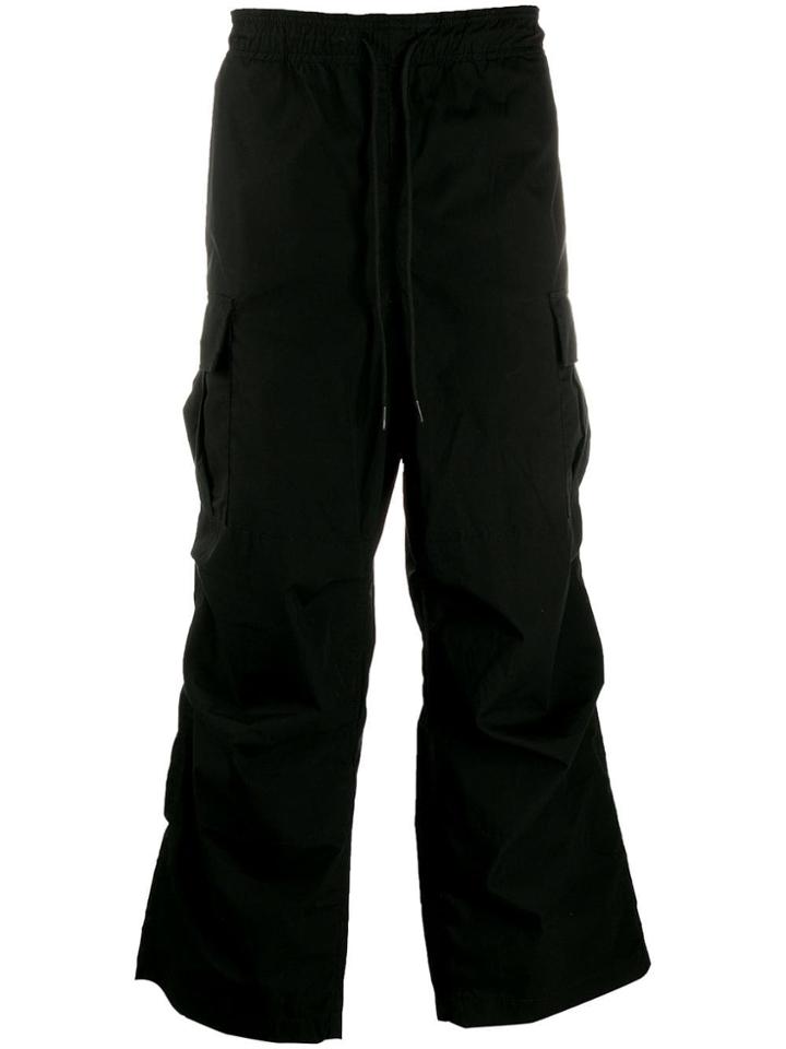 Nilmance Ruched Cargo Trousers - Black