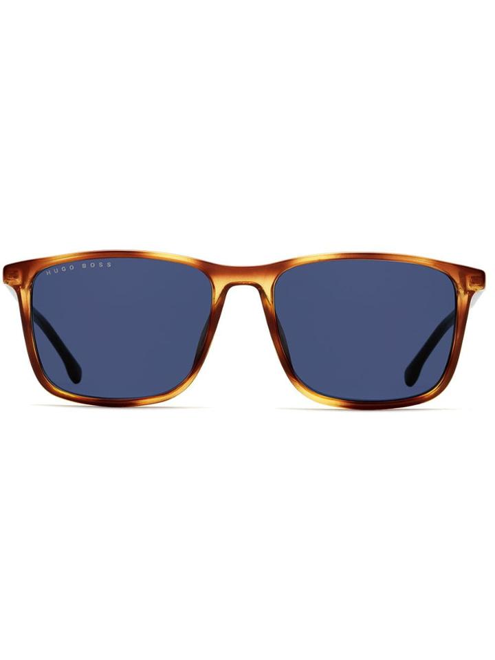 Boss Hugo Boss Tortoiseshell Square Frame Sunglasses - Brown