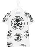 Philipp Plein Kids - Ss Willpower T-shirt - Kids - Cotton - 4 Yrs, White