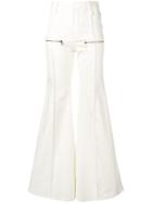 Chloé Tailored Flare Trousers - White