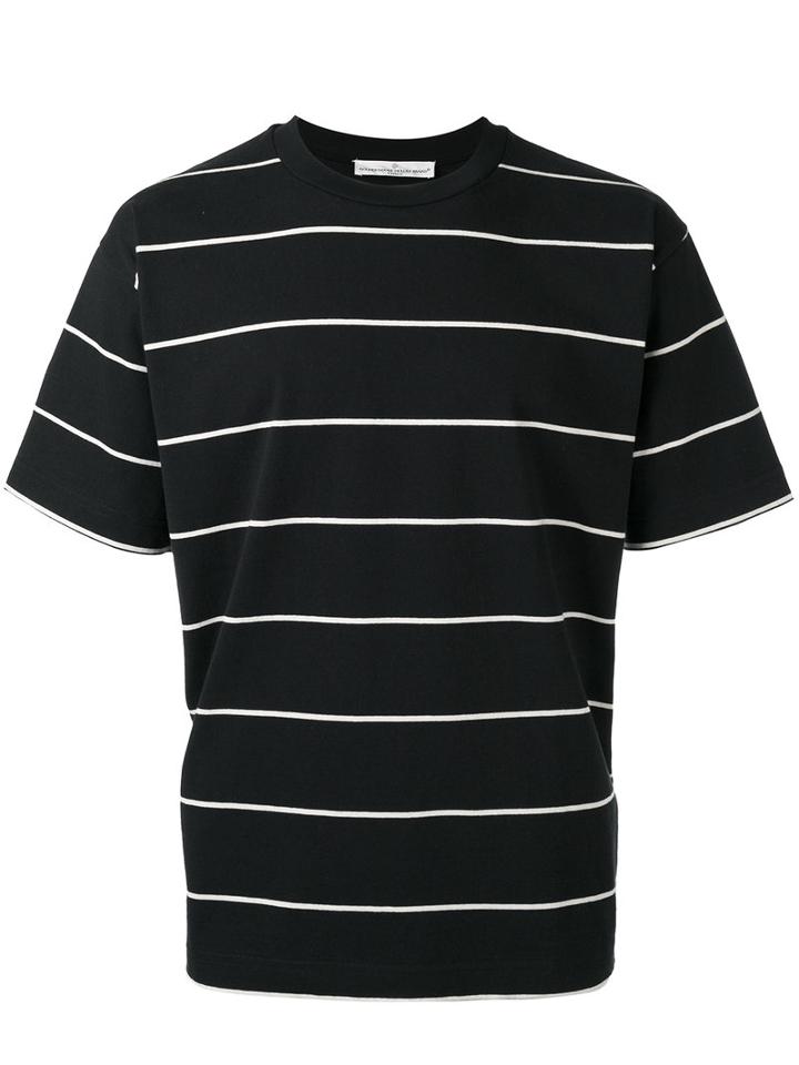 Golden Goose Deluxe Brand Stripe T-shirt, Men's, Size: Xl, Black, Cotton