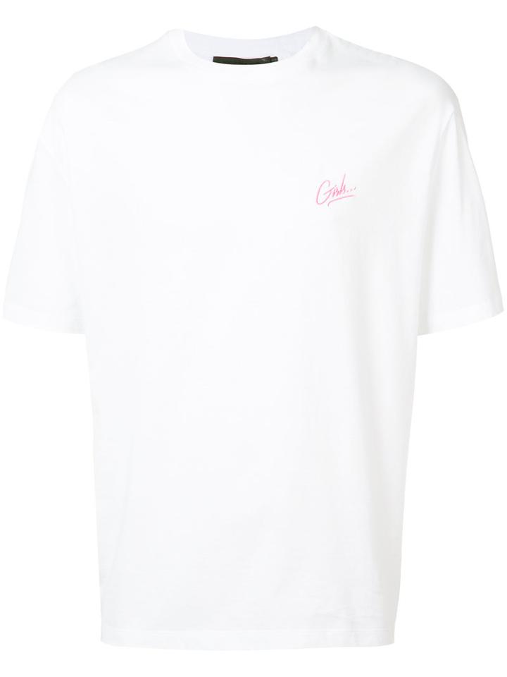 Alexander Wang Girls Logo T-shirt, Men's, Size: 52, White, Cotton