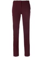 Theory Straight-leg Trousers - Red