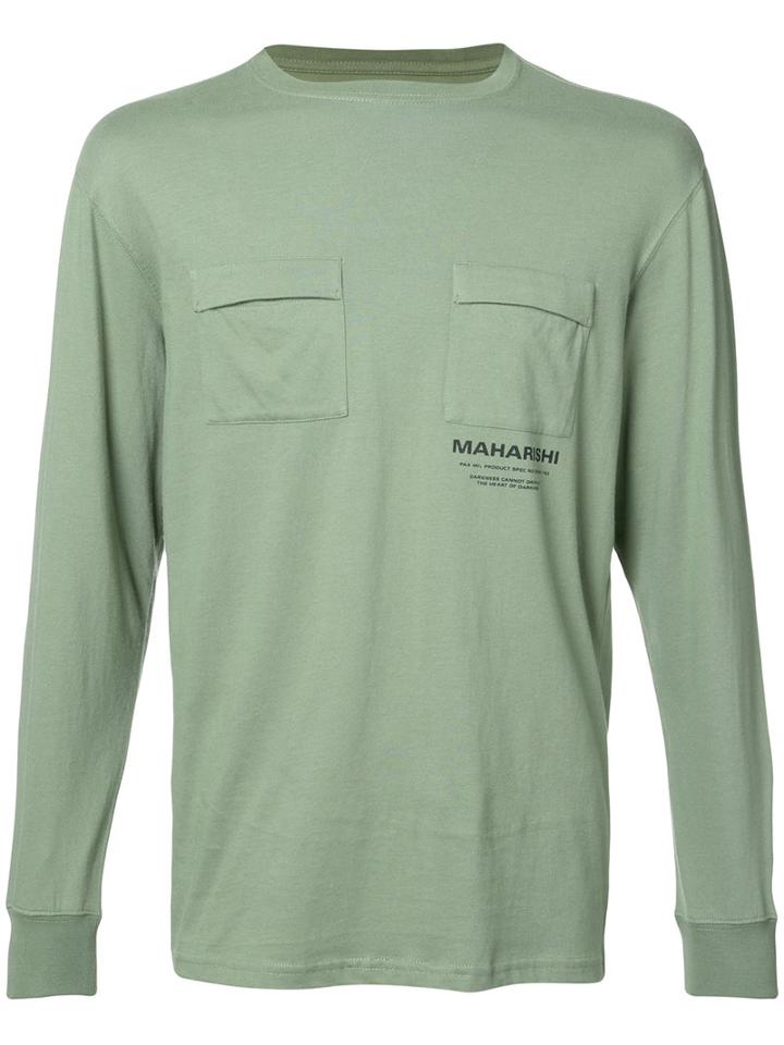 Maharishi - Classic Top - Men - Cotton - Xl, Green, Cotton