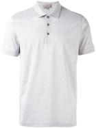 Canali Classic Polo Shirt, Men's, Size: 56, Grey, Cotton