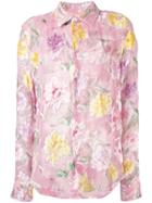 Garcons Infideles Floral Shirt - Pink