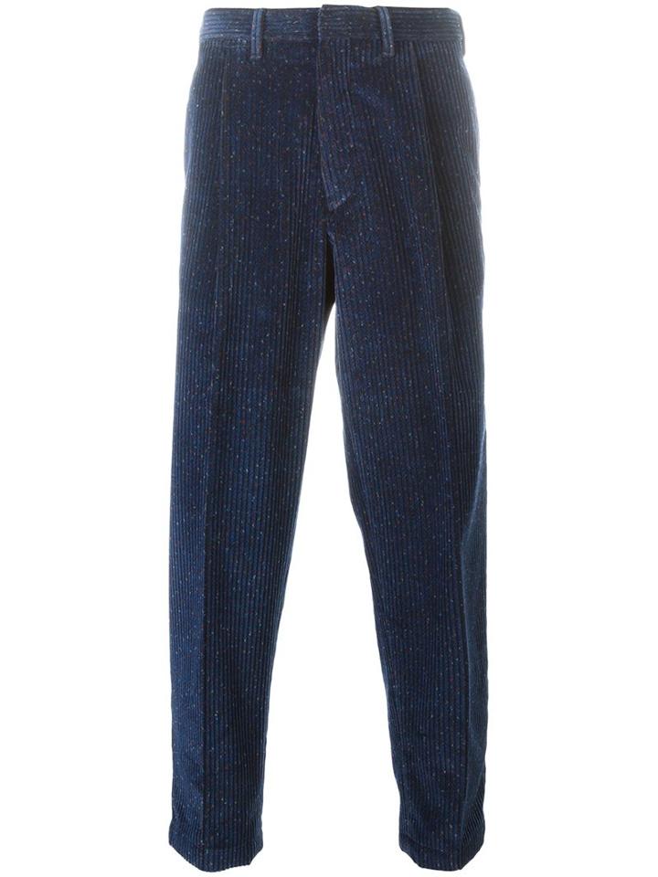 The Gigi 'tonga' Trousers, Men's, Size: 52, Blue, Cotton
