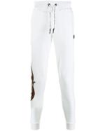 Philipp Plein Flame Track Pants - White