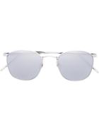 Linda Farrow '435' Sunglasses - Metallic