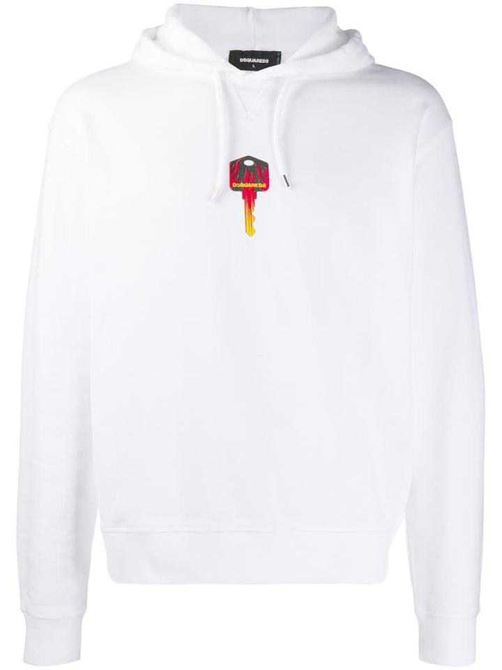 Dsquared2 Sweat Street Style Hoody - White
