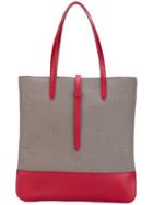Tomas Maier - Palms Patches Shopping Bag - Women - Leather/nylon - One Size, Women's, Nude/neutrals, Leather/nylon