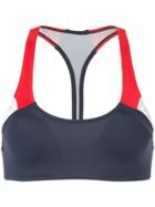 The Upside Colour Block Bikini Top - Blue