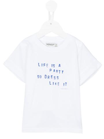 Imps & Elf Party T-shirt, Boy's, Size: 6 Yrs, White