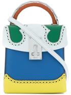 The Volon Box-styled Satchel - Multicolour
