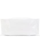 Mm6 Maison Margiela - Large Clutch Bag - Women - Polyester/polyurethane - One Size, White, Polyester/polyurethane