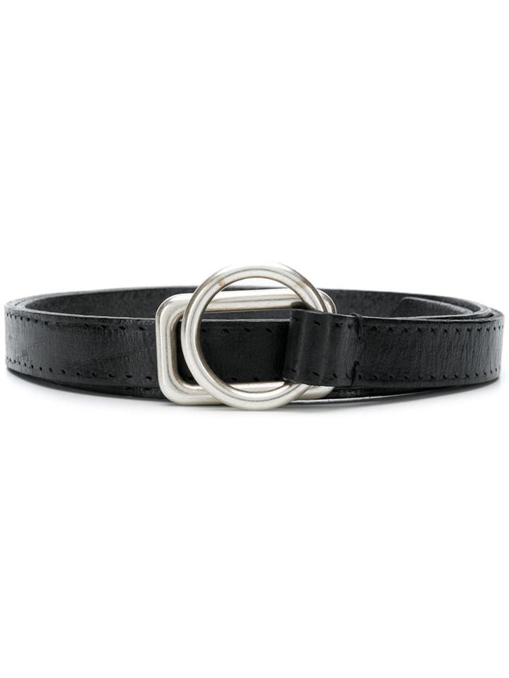 Golden Goose Deluxe Brand Adjustable Buckle Belt - Black