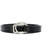 Golden Goose Deluxe Brand Adjustable Buckle Belt - Black