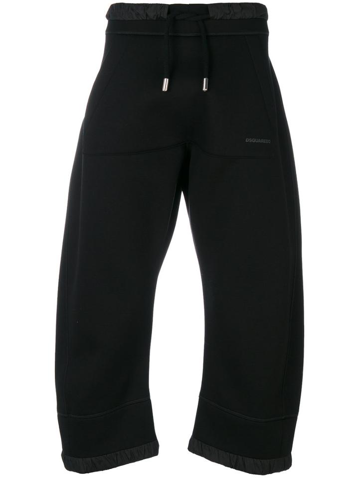 Dsquared2 - Jogging Pants - Women - Polyamide/polyurethane/spandex/elastane/viscose - S, Black, Polyamide/polyurethane/spandex/elastane/viscose