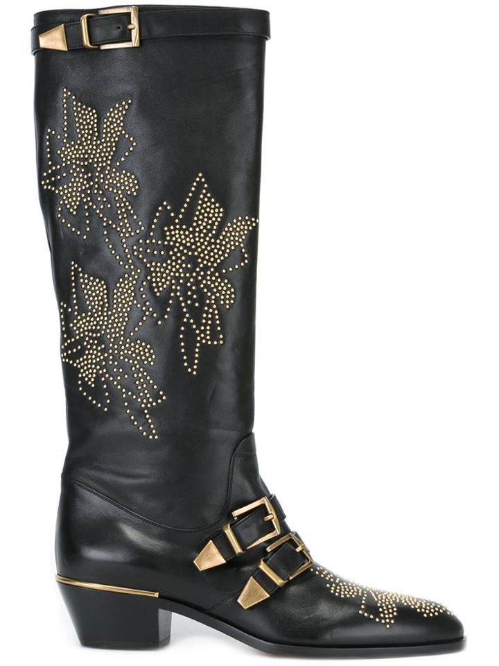 Chloé Knee High 'susanna' Boots - Black