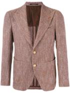 Tagliatore - Patch Pocket Blazer - Men - Cotton/linen/flax/elastodiene/cupro - 52, Cotton/linen/flax/elastodiene/cupro