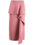 Stella Mccartney Compact Knit Skirt - Pink