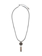 Jean Paul Gaultier Pre-owned Chinese Pendant Necklace - Black