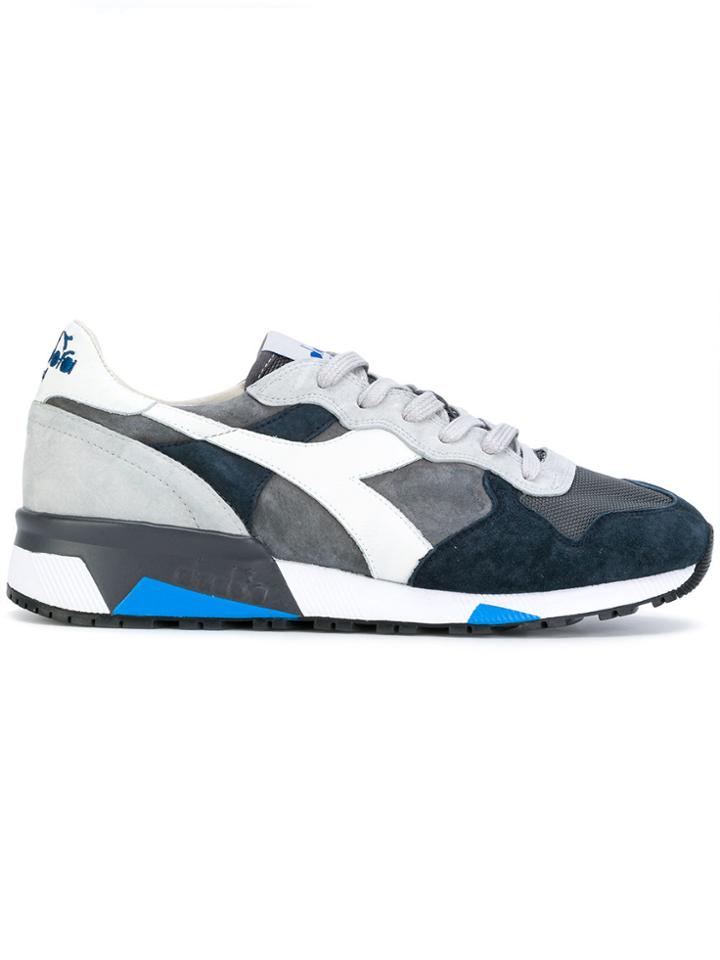 Diadora Panelled Sneakers - Grey