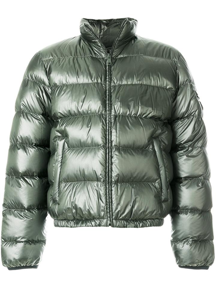 Prada Feather Down Jacket - Green