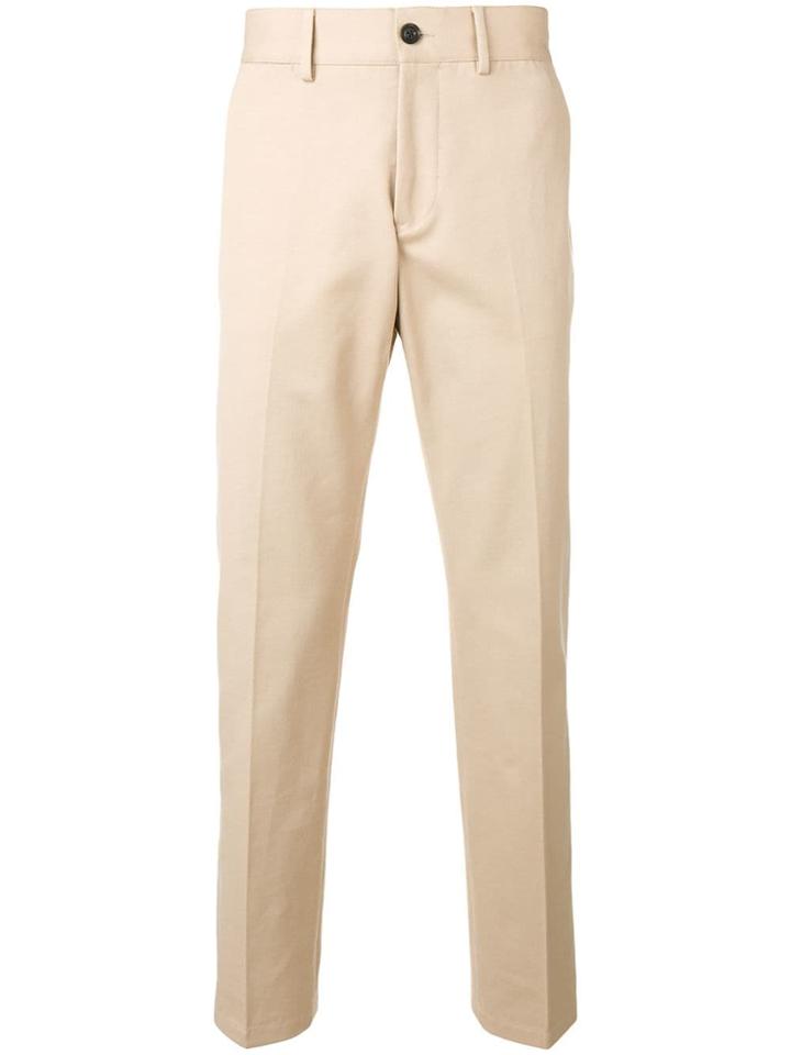 Burberry Slim Fit Chinos - Brown