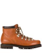 Paraboot Lace Up Ankle Boots - Brown
